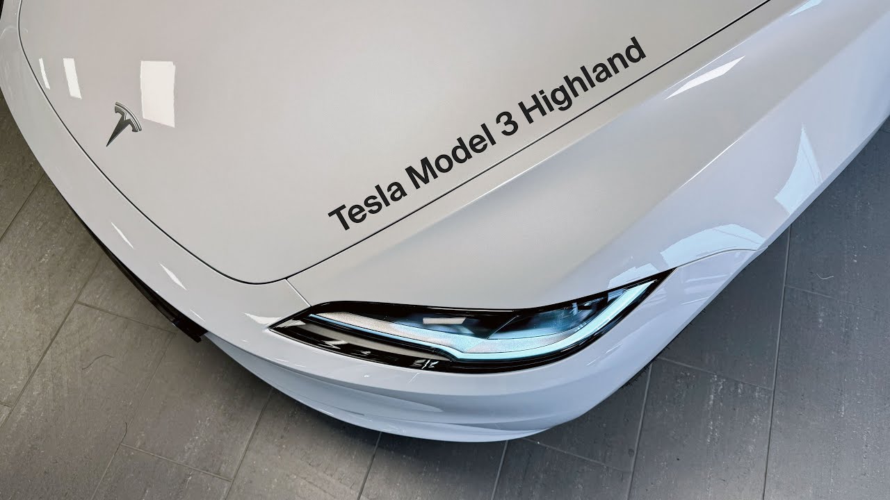 Tesla Model 3 Highland är mysigare än vi anade! - YouTube