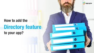 How to add the Directory feature to your app using Appy Pie's No-Code App Builder? screenshot 2