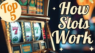 ⭐ TOP 5 QUESTIONS ABOUT HOW SLOT MACHINES WORK  IT WILL SHOCK YOU!