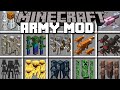 Minecraft EXTREME MOB ARMY MOD / FIGHT OFF EVIL ZOMBIE APOCALYPSE WITH SKELETON ARMY! Minecraft Mods