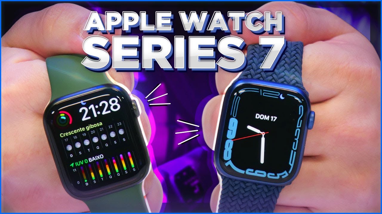 APPLE WATCH SERIES 7: UNBOXING, HANDS ON E COMPARATIVOS! 