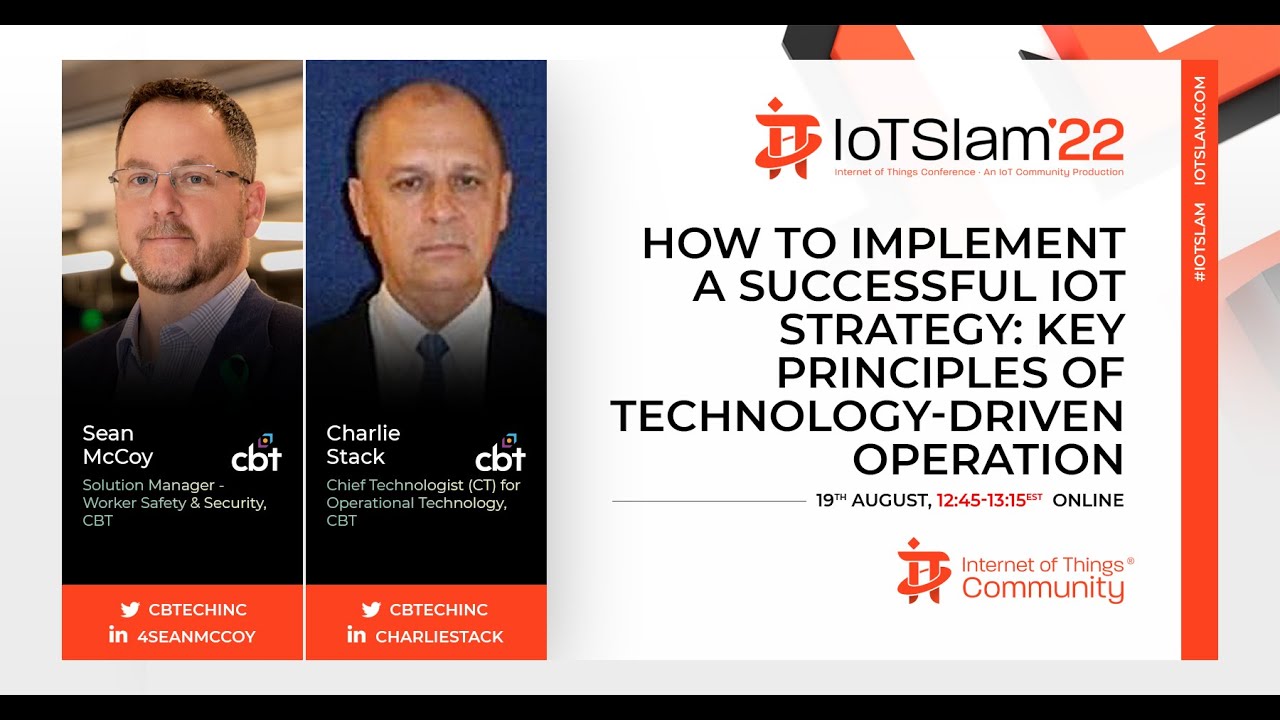 IoT Slam '22 How to Implement a Successful IoT Strategy YouTube
