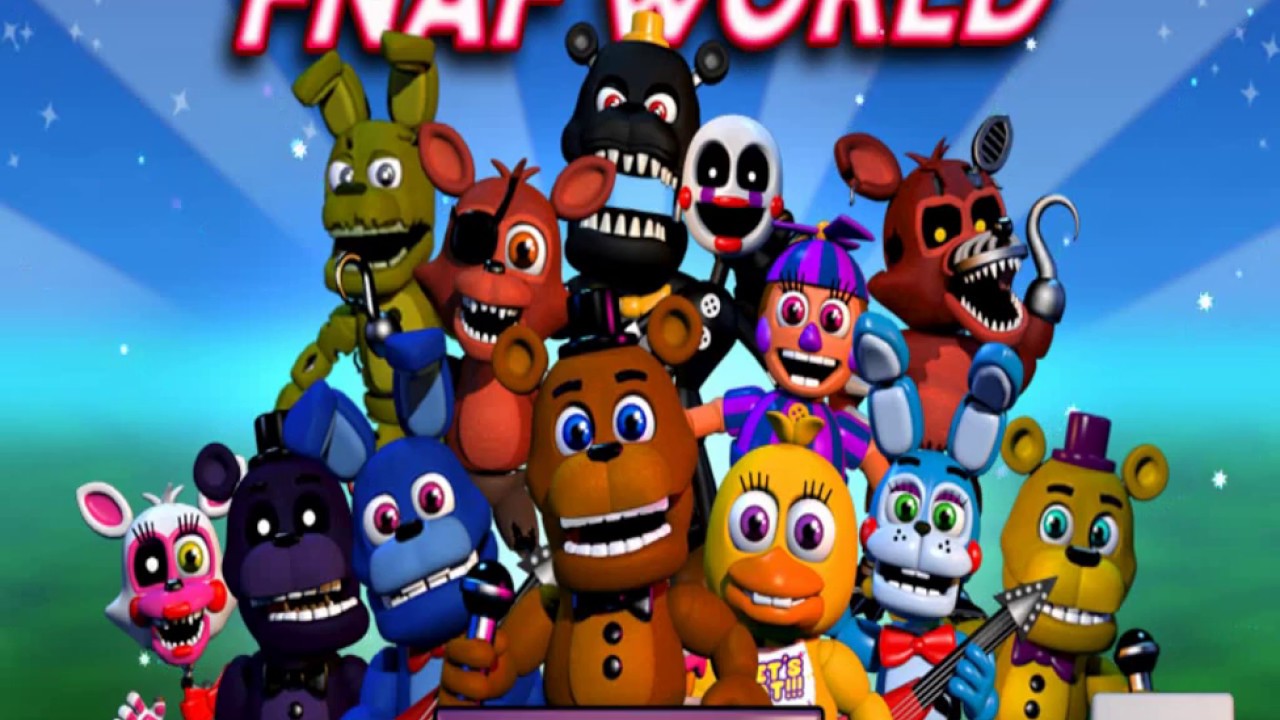 FNAF World **HACK** Every Character!! 