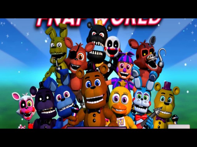 FNAF World **HACK** Every Character!! 