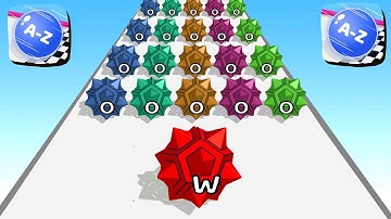 A-Z Run - All Levels Gameplay Android,ios game Mobile Game (Levels 28-29)