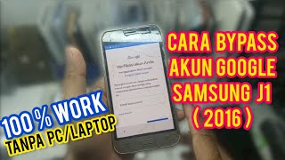 SAMSUNG J1 2016 LUPA AKUN GOOGLE || BYPASS FRP SAMSUNG j1 2016 TERBARU 2023 WORK 100% TANPA PC