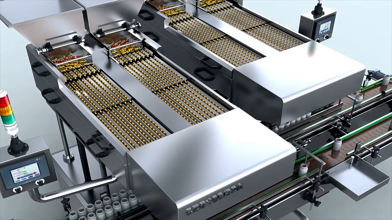 Bottling Packaging Line - YouTube