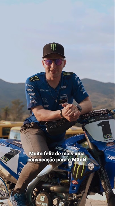 🇧🇷 CONVOCADO. Fábio Santos é o piloto que mais vezes representou o Brasil no Motocross das Nações.
