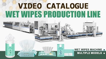 Wet Wipes Production Line (Video Catalogue) - SUNY Wet Tissue Machine 2022 NEW