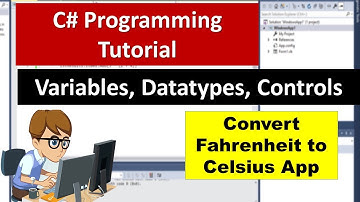 Fahrenheit to Celsius Conversion App C# Programming