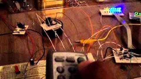 Digital Volume & Vumeter with PICs - Remote Control