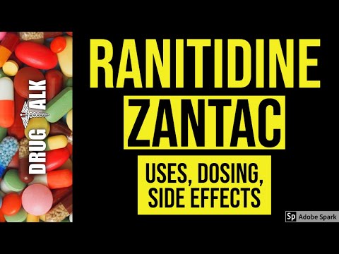 Video: Ranitidin - Bivirkninger, Dosering, Brug Og Mere