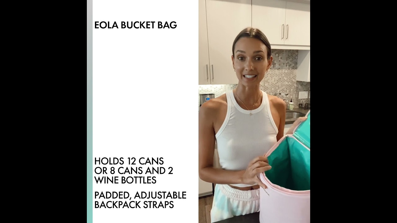 Corkcicle - Eola Bucket Cooler Bag - Seafoam