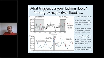 Peter Talling | Flood & tides trigger longest measured sediment flow that accelerates for th. km