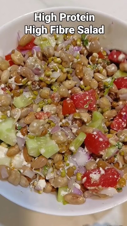High Protein High Fibre Salad Recipe shorts YouTube high-protein-high-fibre-salad-recipe-shorts-youtube