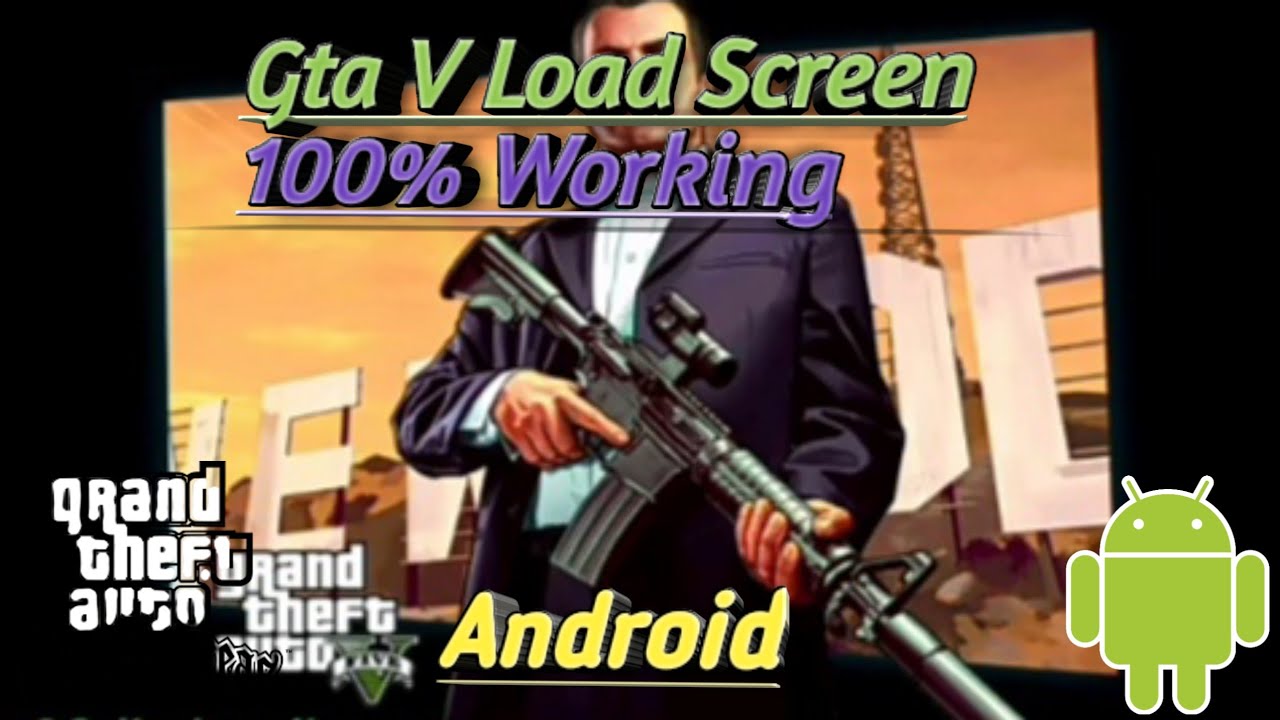 How To Add Gta V Load Screen In Gta Sa Android | Gta V Load Screen For ...