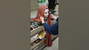 لفه شال بتناسب اللبسة المفتوحه 