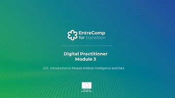 Learning Path 2 | Introducing Artificial Intelligence and Data | EntreComp4Transition