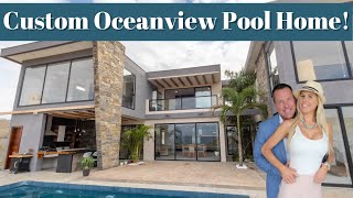 Playa Alta custom pool home with ocean views! Manta Ecuador!