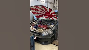 EK Civic, B16 with Jackson Racing Supercharger