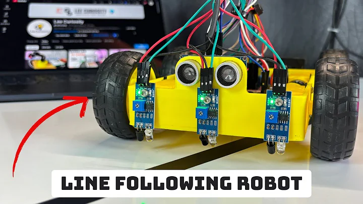 DIY Line Following Robot with Obstacle Avoidance | Arduino + L298N [Full Tutorial 2025]