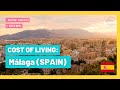 Cost of living in MALAGA, Spain (Costa del Sol) + How much I spend