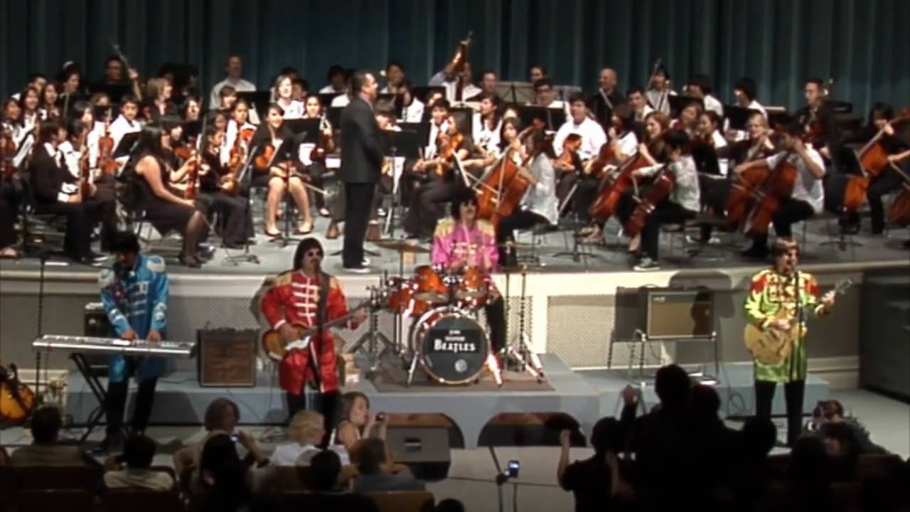 Silver Beatles Tribute Band -  "Hey Jude" with Harmony Project