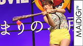 稲村亜美 神スイング でカンニング竹山に ケツバット 吉野家 冬の新商品 発表会 Youtube