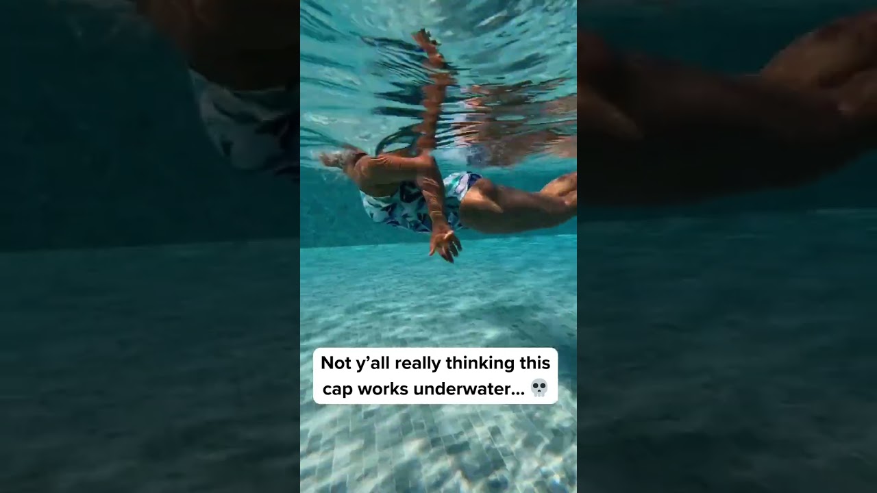 Stop Letting Swim Caps Ruin Your Hair. 💧