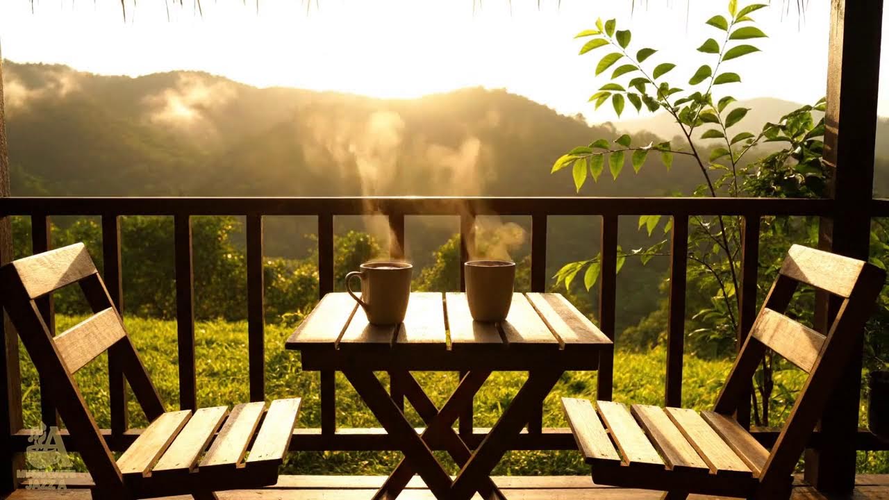 #8 This Jazz Cabin Completely Transformed My Morning Routine | Lakeside Work Music ☕