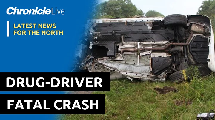 Harrowing dashcam footage of the crash that killed...