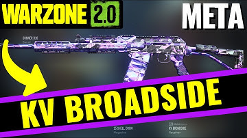 The BEST KV BROADSIDE META SETUP in WARZONE 2.0 ASHIKA ISLAND! This KV BROADSIDE is OVERPOWERED!