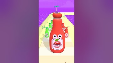 JUICE 🧃 SHAMPO RUNNER, FUN RACE 3D #games #gaming #youtubeshorts