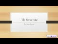 File structure in Data Structure