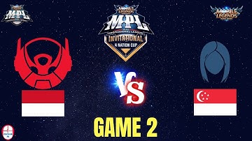 [Game 2] BIGETRON ALPHA vs SIREN CLAN || MPL INVITATIONAL 4 Nation Cup Qualifiers Day 3 || MLBB
