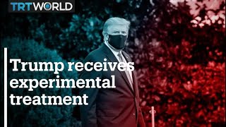 US President Trump receives experimental Covid-19 treatment