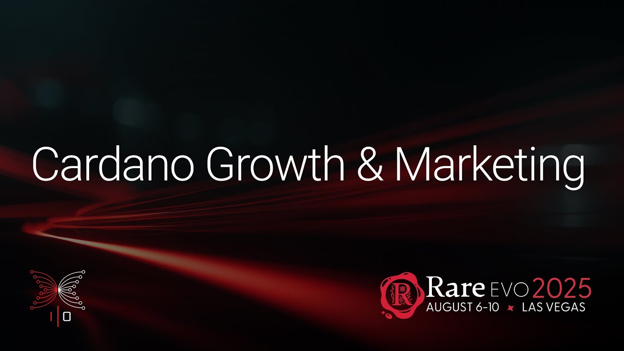 Cardano Growth & Marketing | Rare Evo Dev & Gov Day
