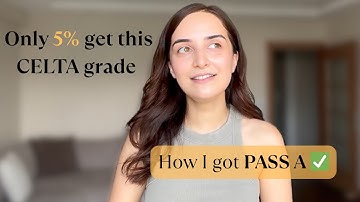 How to get a PASS A in CELTA | Cambridge certificate