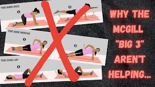 "McGill Big 3" Keeping Your Herniated Disc From Healing?