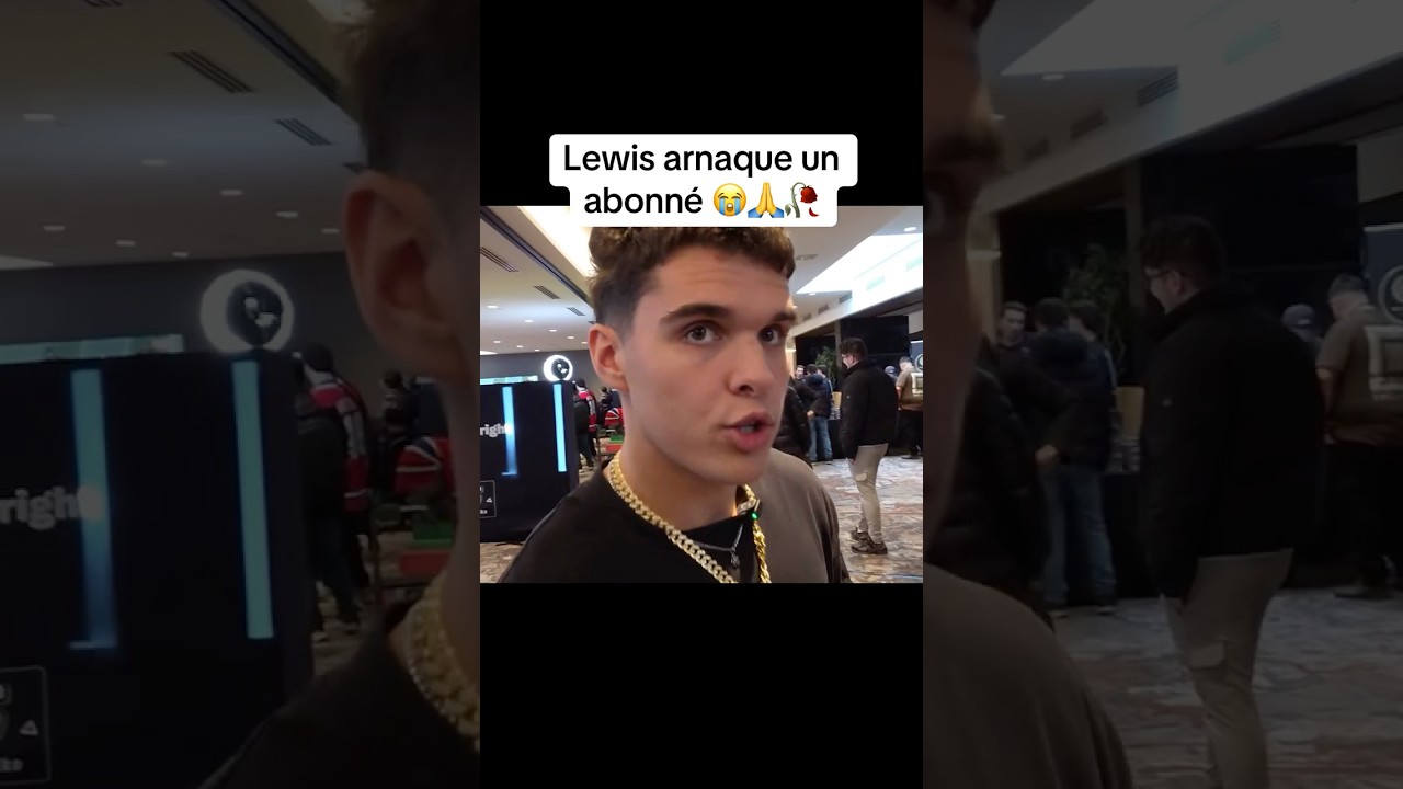 LEWIS ARNAQUE UN ABONNÉ #lewislefou