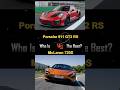 Porsche 911 GT2 RS vs McLaren 720S #mclaren #porsche911 #gt2rs