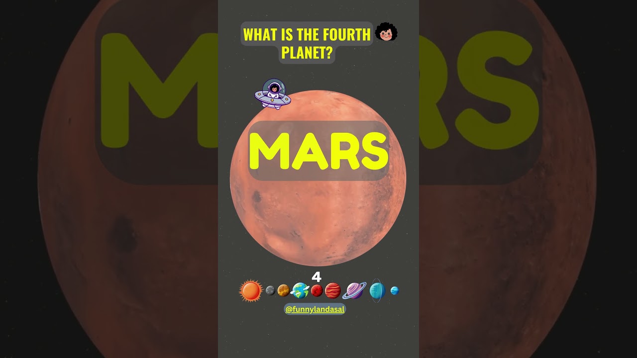 What is the fourth planet? 