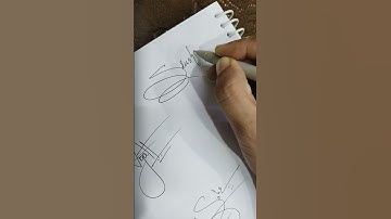 Srushti #calligraphy #signature #shorts
