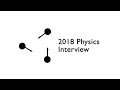 Oxford Physics Interview: The Three-Body Problem