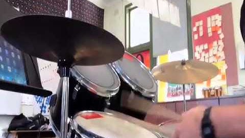 Drag Rudiment on the kit (Applying rudiments to the drum kit)
