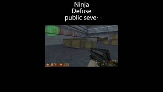 NINJA DEFUSE #counterstrike #counterstrikeshorts #cs1_6