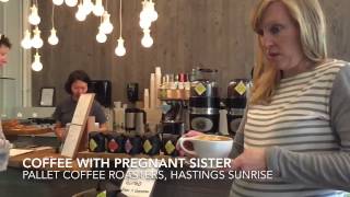 Today’s Slow Motion Jam: Pregnant sister at East Van’s Pallet Coffee Roasters
Coffee with Pregnant Sister at Pallet Coffee Roasters, Hastings Sunrise Today’s Slow Motion Jam: Pregnant sister at East Van’s Pallet Coffee Roasters