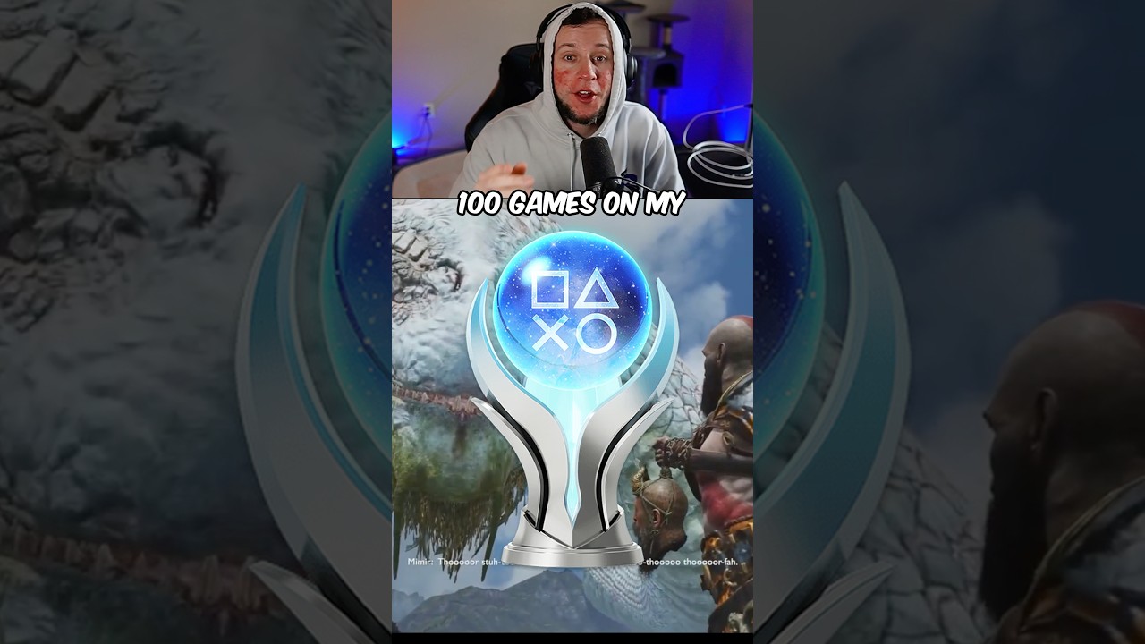 Как выглядят 100+ платиновых трофеев…