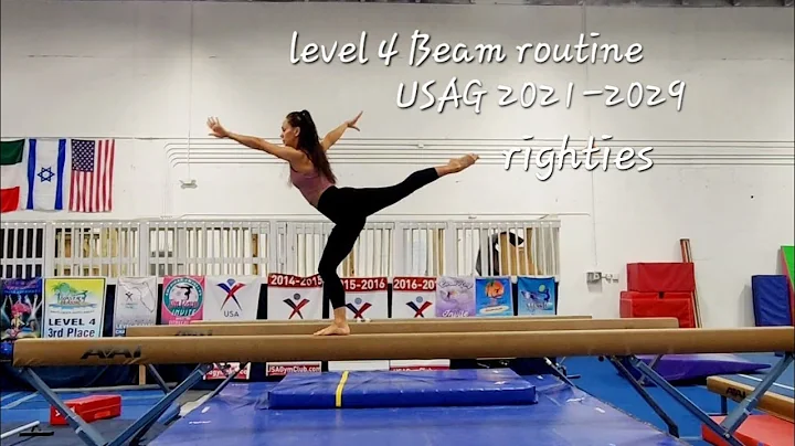 level 4 Beam routine USAG 2021-2029 righties