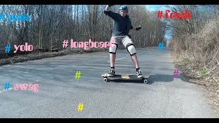 SkAtE AnD DeStRoY #2 longboard Freeride Session (germany)